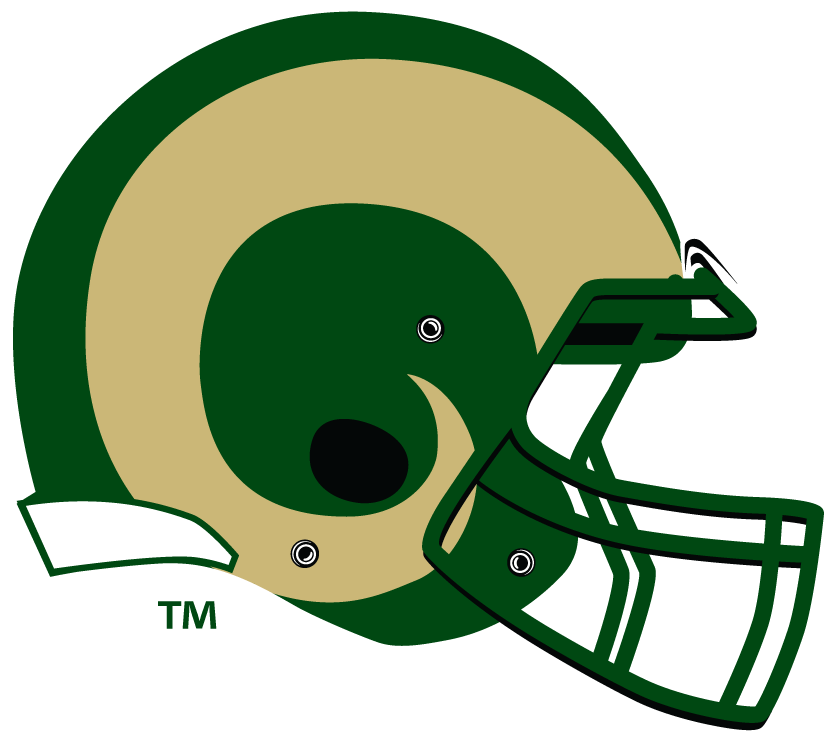 Colorado State Rams 2015-Pres Helmet Logo iron on transfers for T-shirts